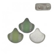 Ginko Leaf Beads 7.5x7.5mm Backlit matte utopia